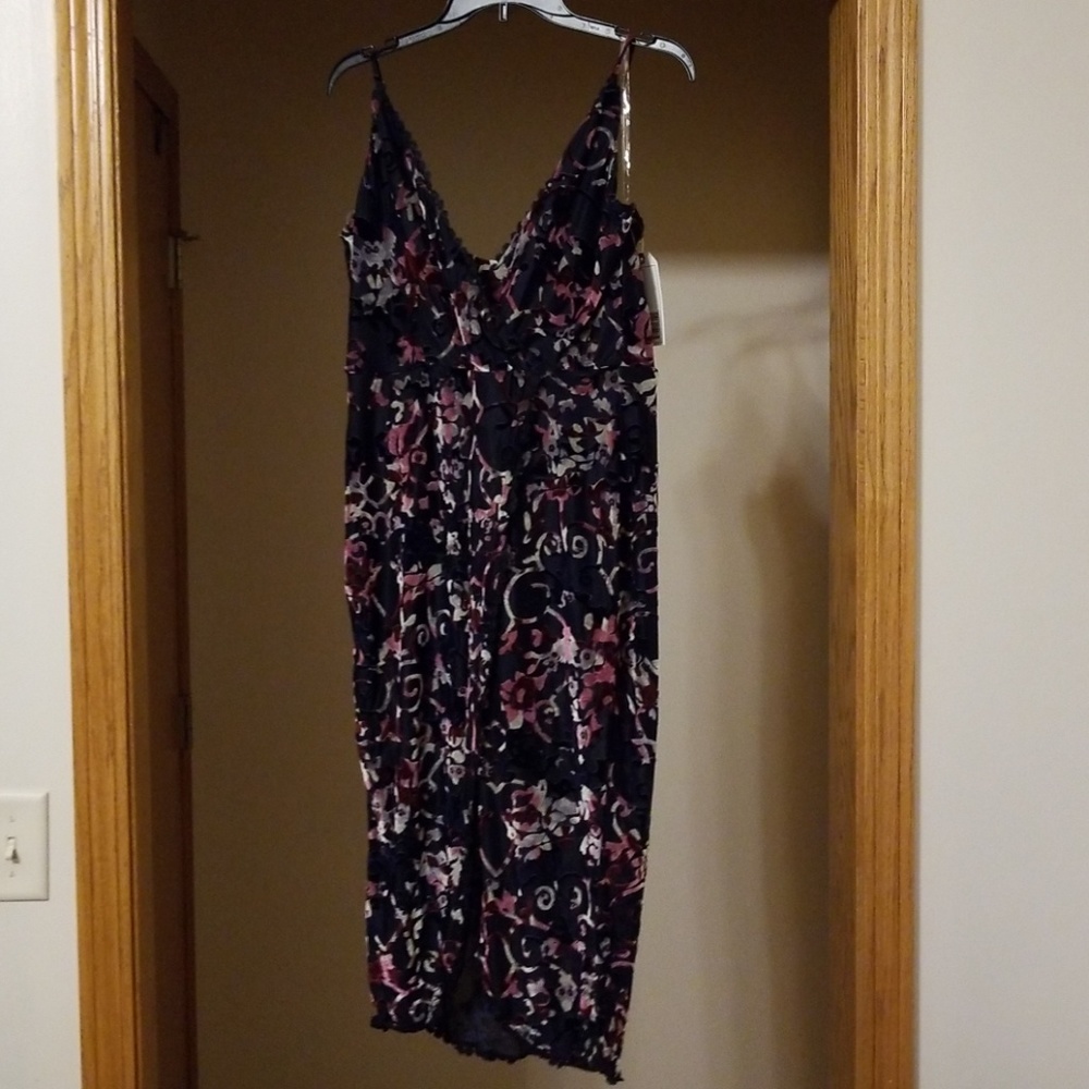 NWT Adam Levine Romper Dress Size L
